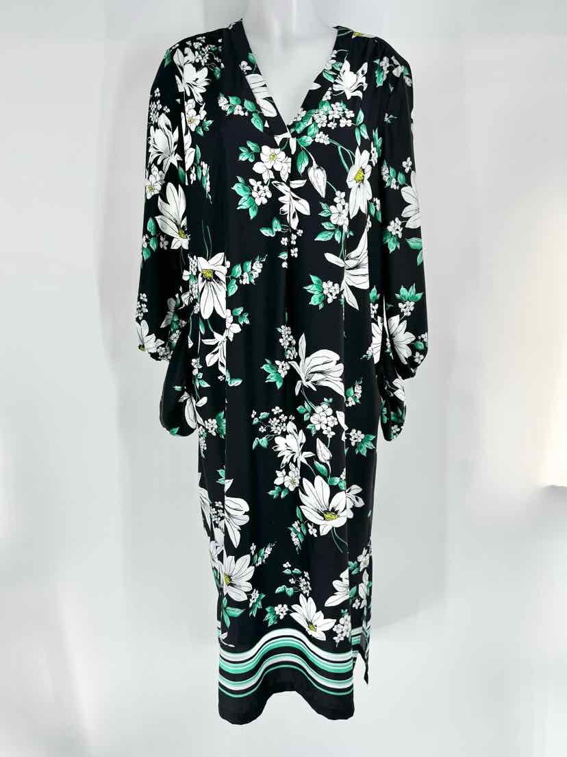 Size M Jones New York Black Dress
