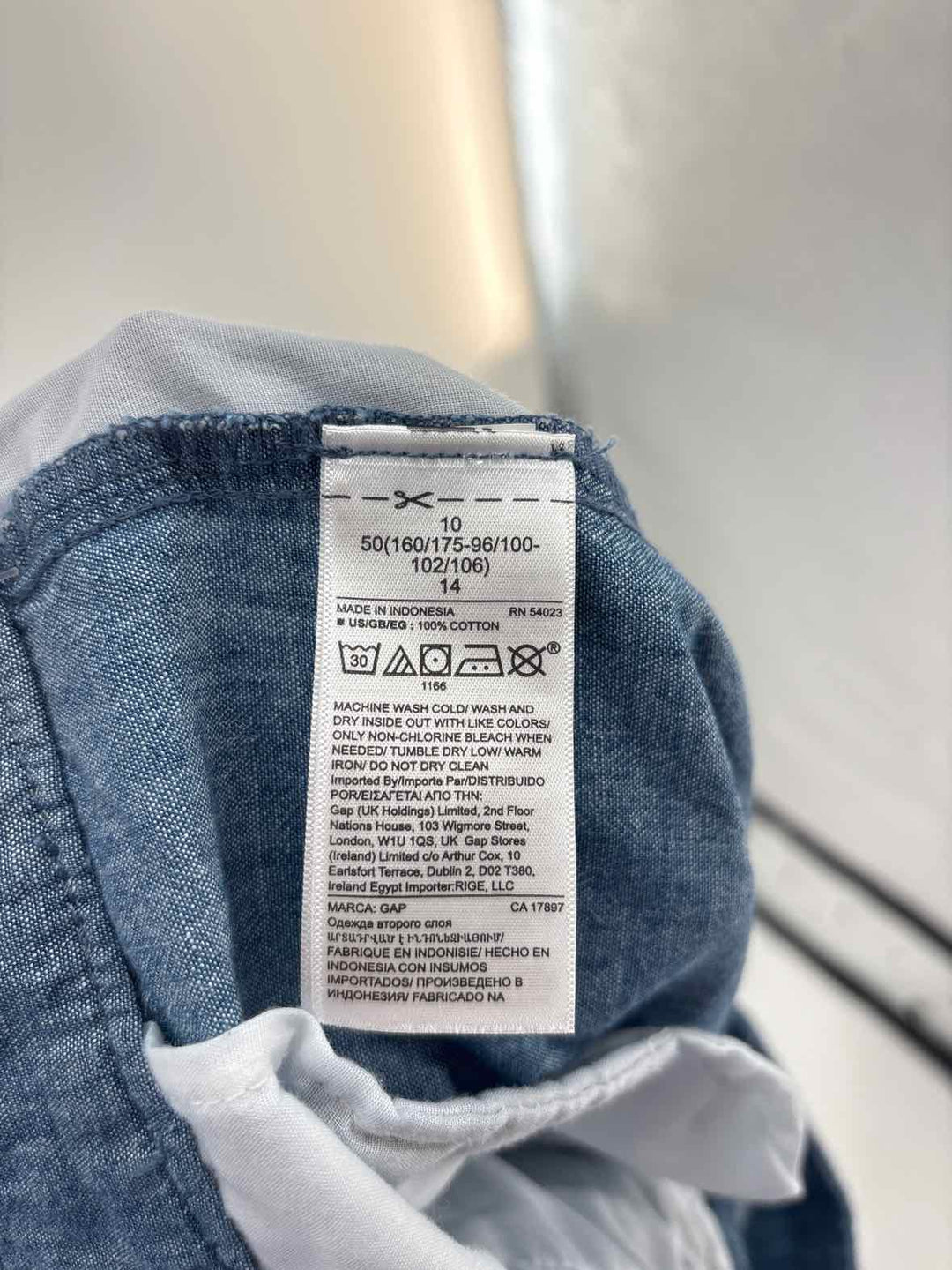 Size 10 GAP Blue Shorts