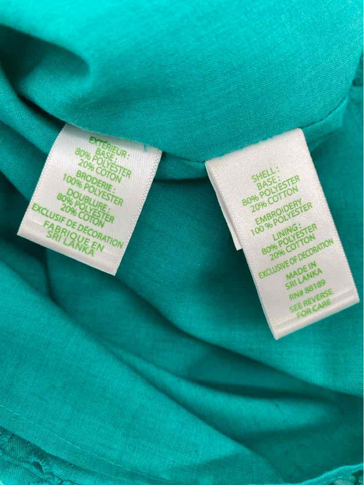 Size S Lilly Pulitzer Teal Dress