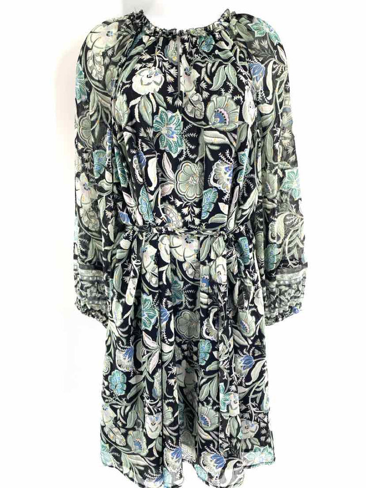 Size 18 LANE BRYANT Green Print Dress