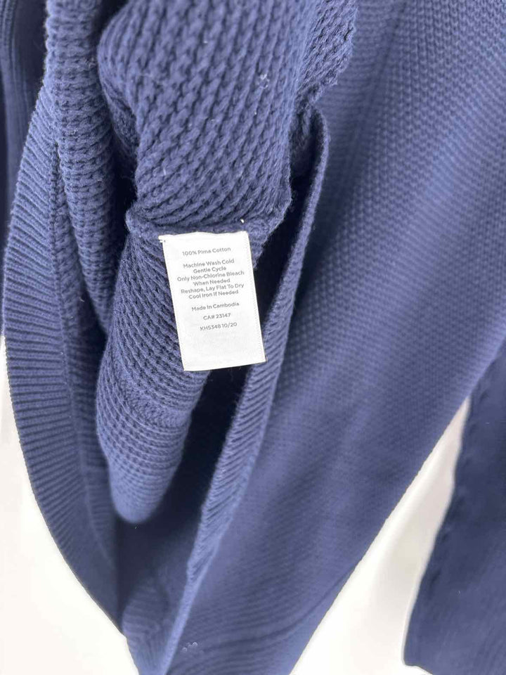 Size L Talbots Navy Sweater