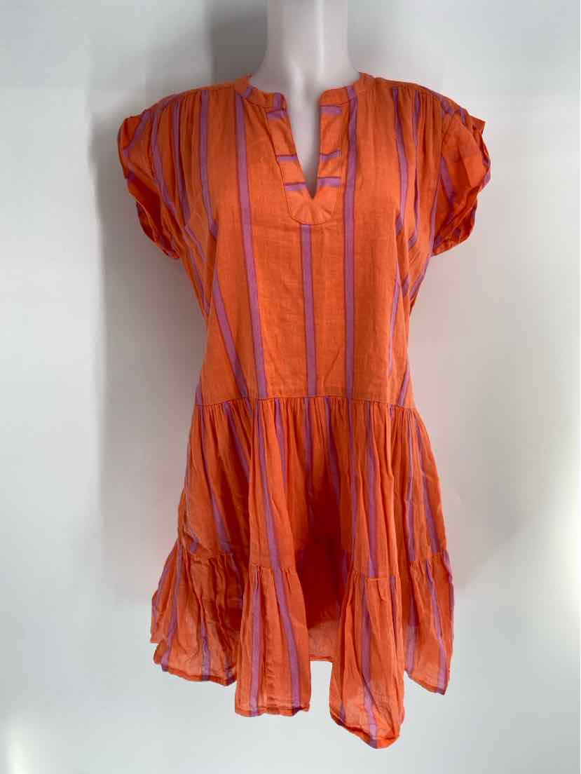 Size L OLIPHANT Orange Dress