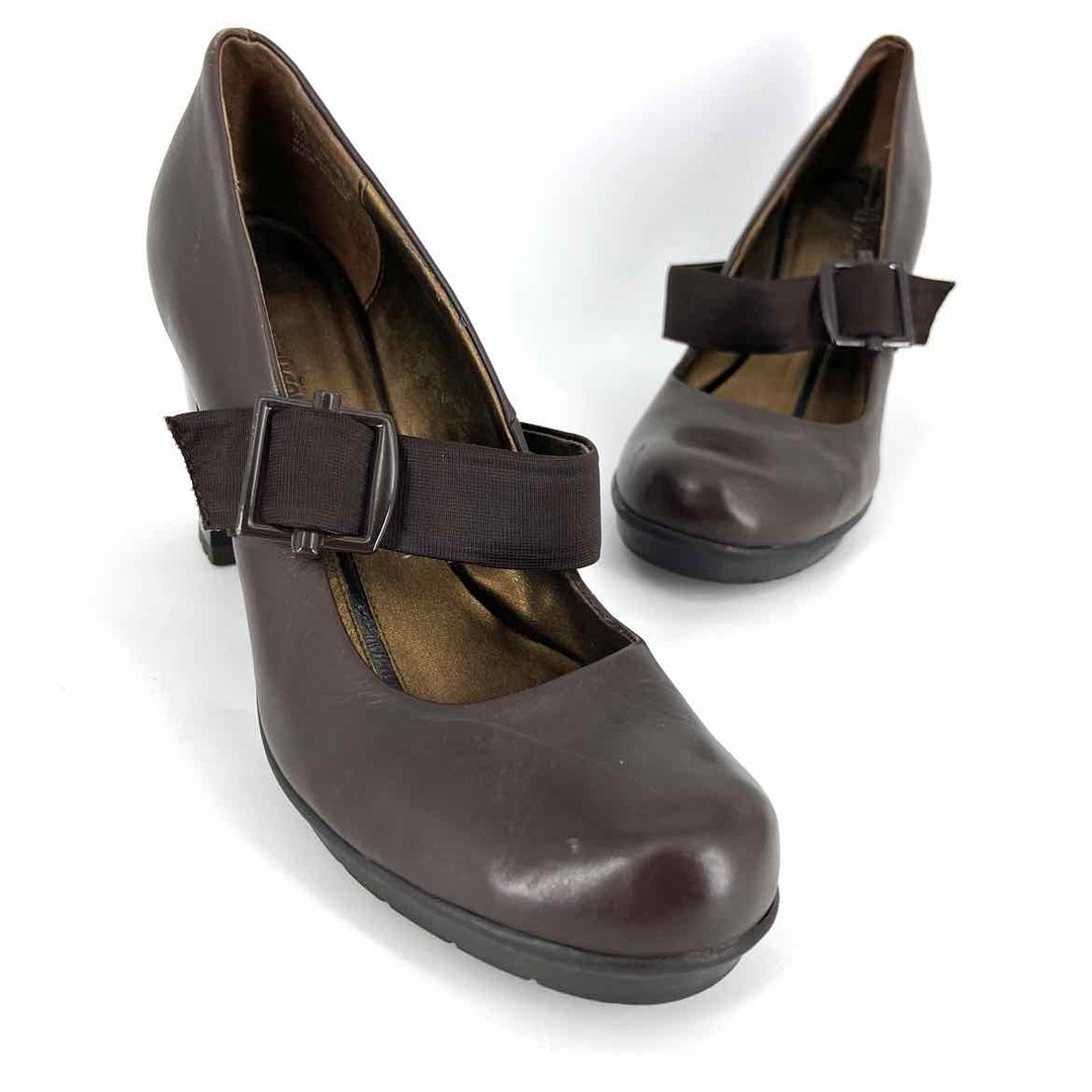 Shoe Size 8 Kenneth Cole Brown Leather Pumps