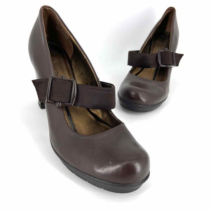 Shoe Size 8 Kenneth Cole Brown Leather Pumps