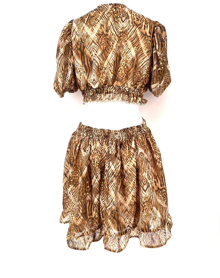 Size L Tan Dress