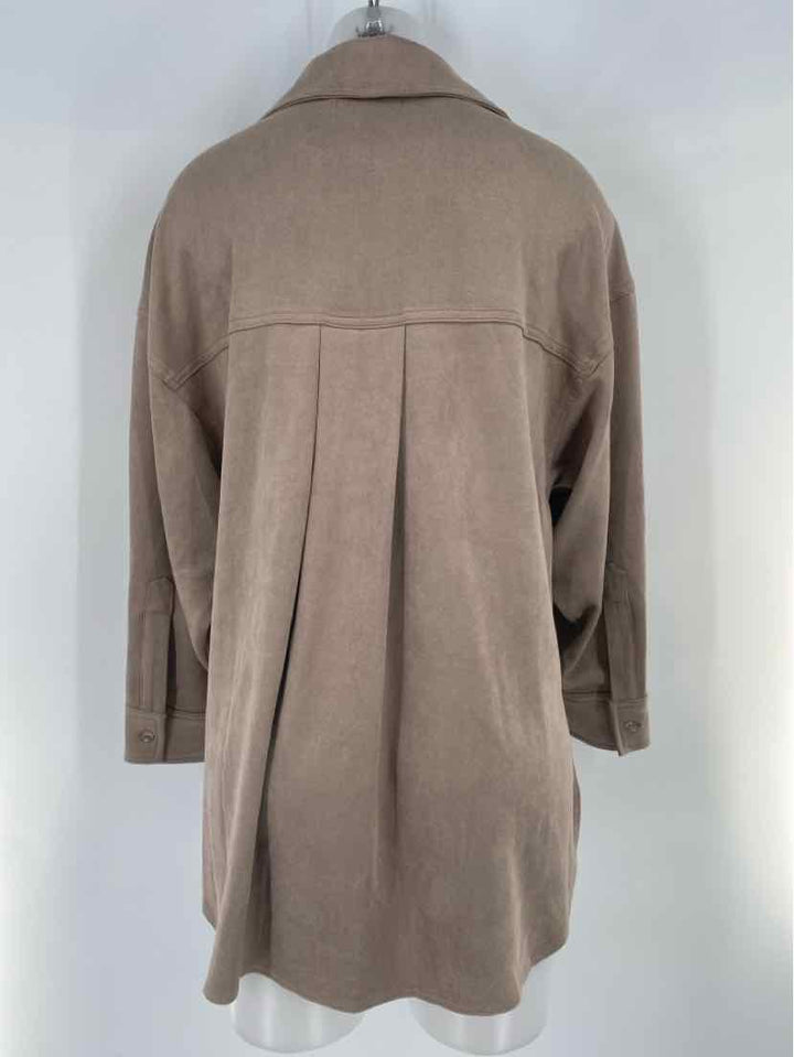 Size S MUSTARD SEED Brown Shirt