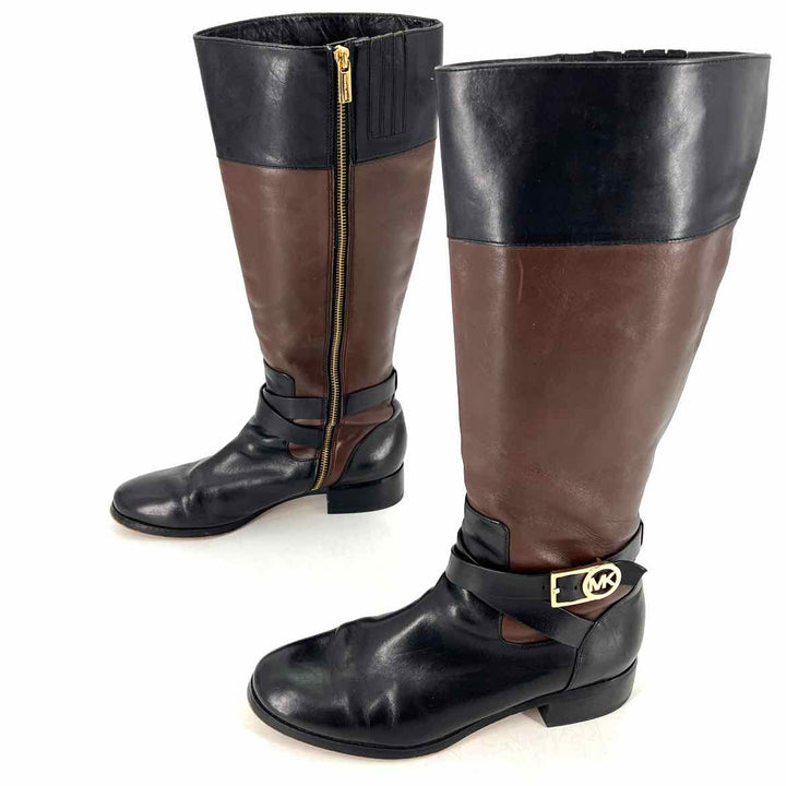 Shoe Size 10 Michael Kors Multi-Color Leather Boots