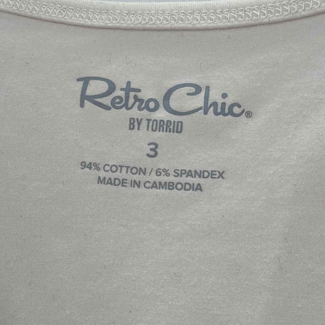 Size 3X Torrid Cream Shirt