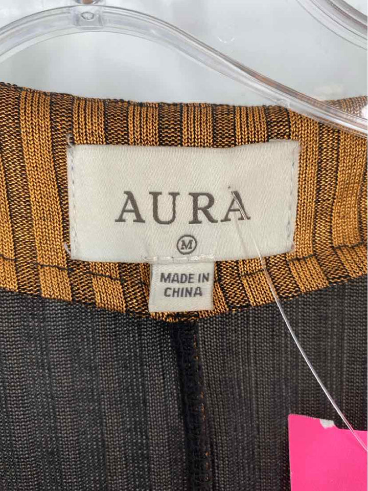 Size M AURA Gold Dress