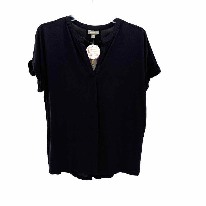 Size L Style & Co Black Shirt
