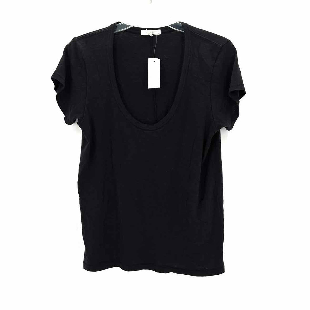 Size M RAG & BONE Black Shirt