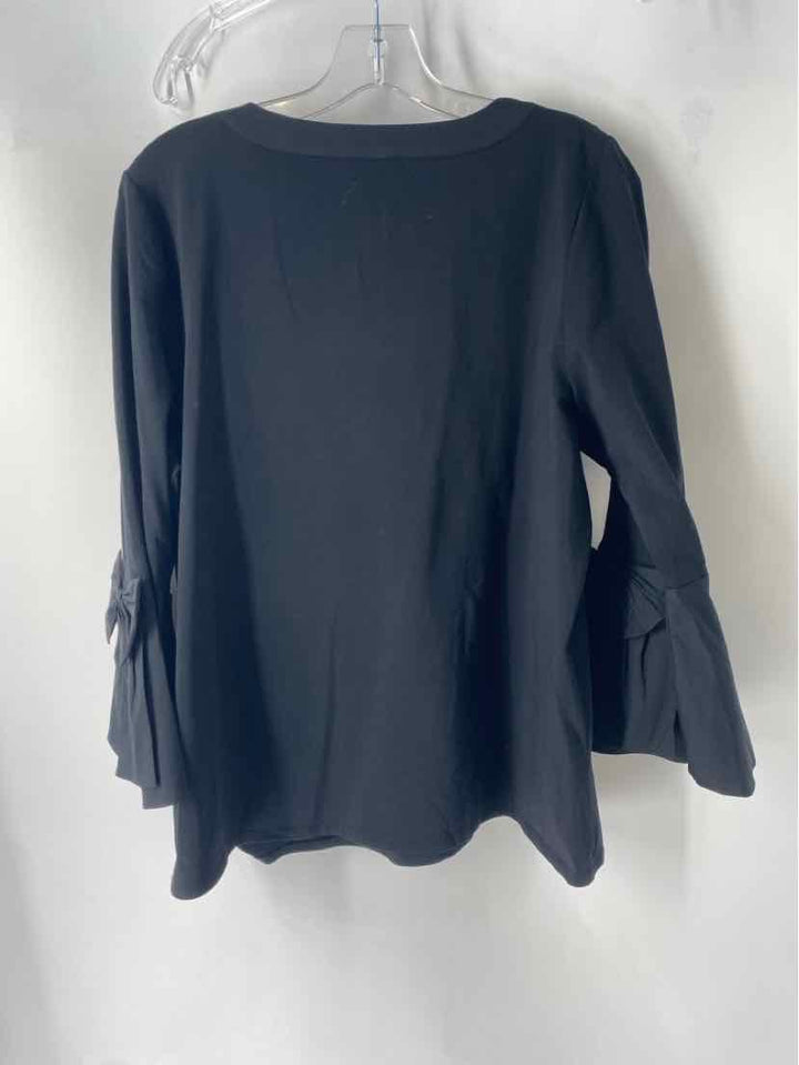 Size L Chico's Black Shirt