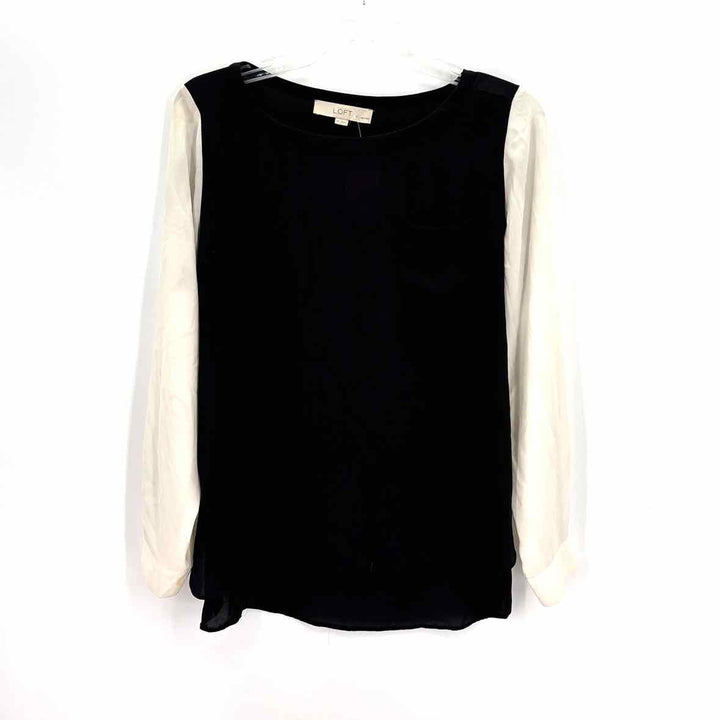Size M LOFT Black Shirt