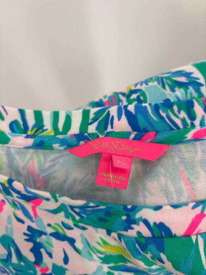 Size L Lilly Pulitzer Multi-Color Shirt