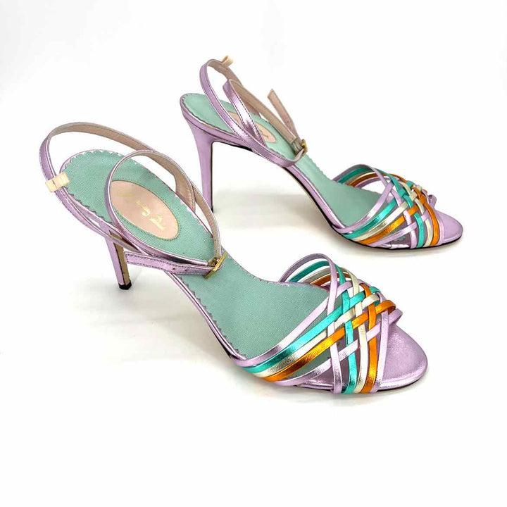 Shoe Size 42 Multi-Color Sandals