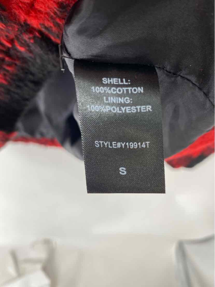 Size S POMANDER PLACE Red Print Jacket