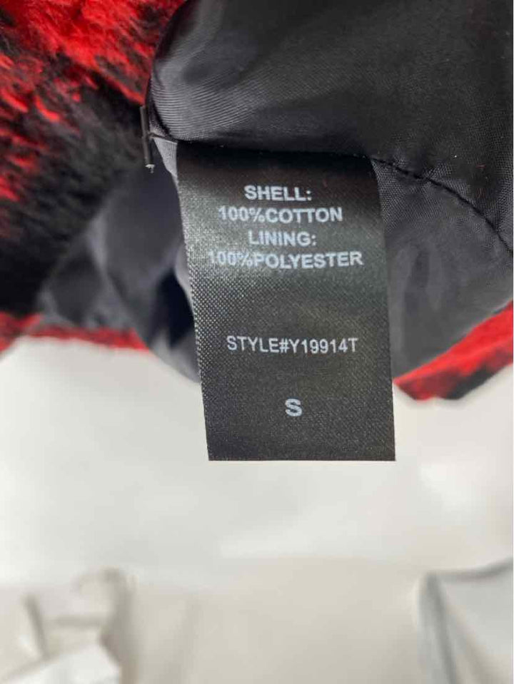 Size S POMANDER PLACE Red Print Jacket