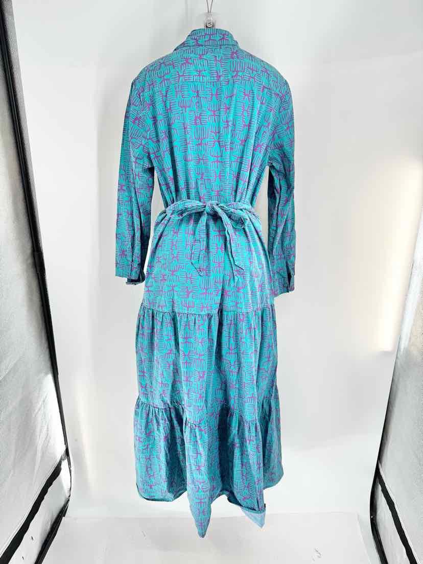 Size XL Anthropologie Teal Dress