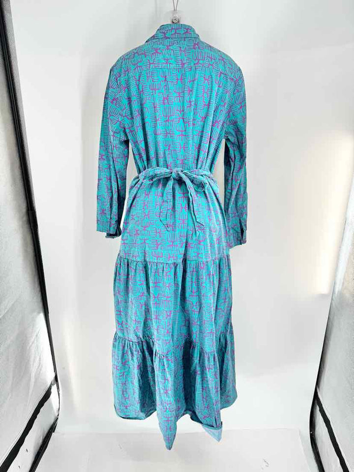 Size XL Anthropologie Teal Dress