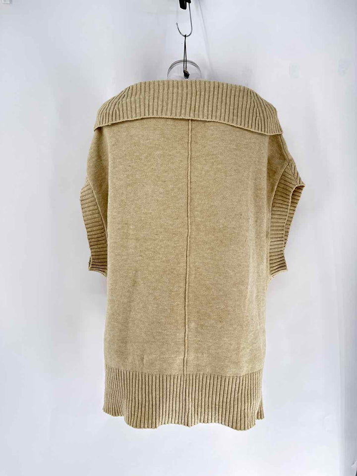 Size XL Moth Tan Knit Sweater