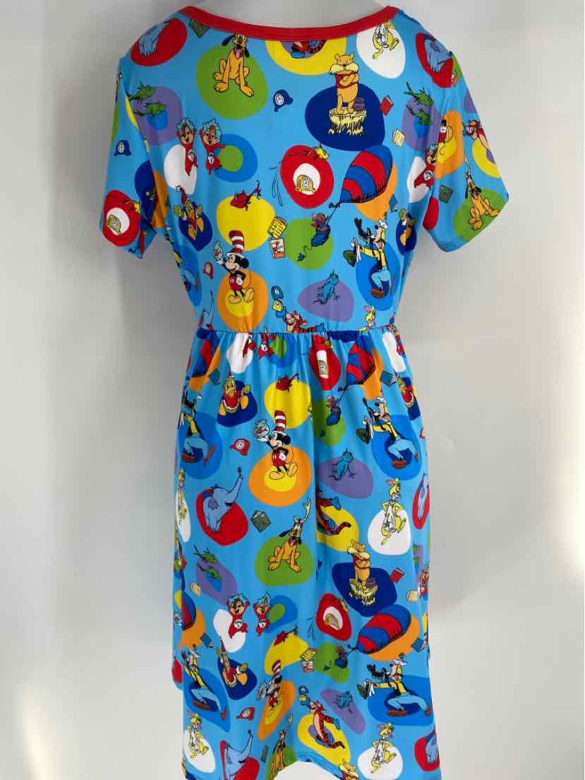 Size L Multi-Color Dress