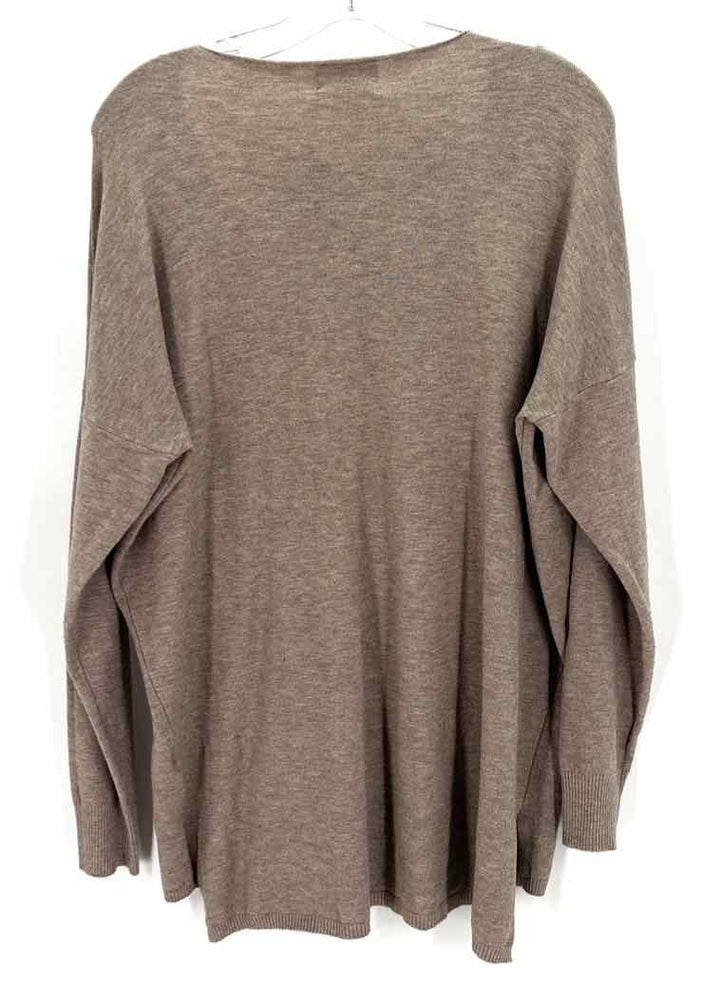 Size S/M Taupe Knit Sweater