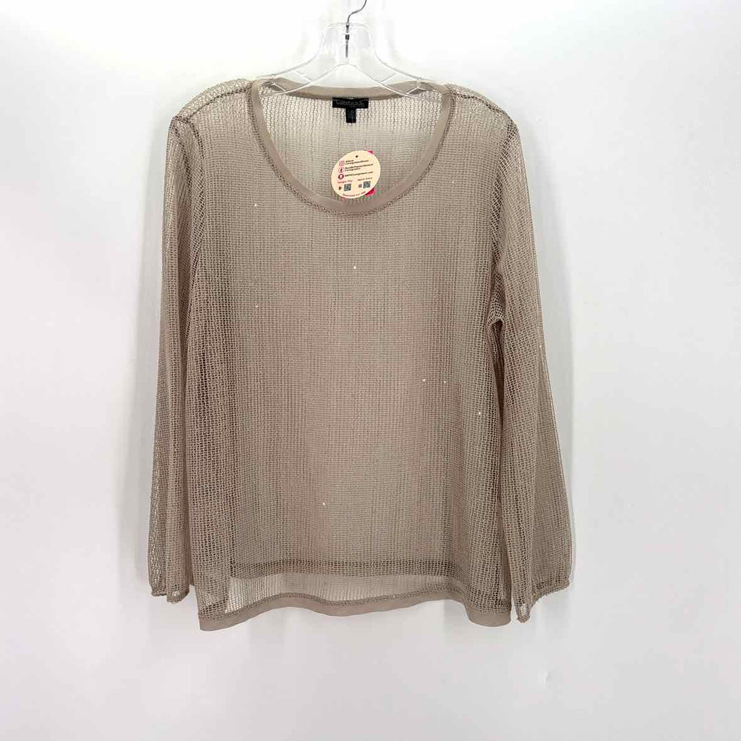 Size L Tan Sweater