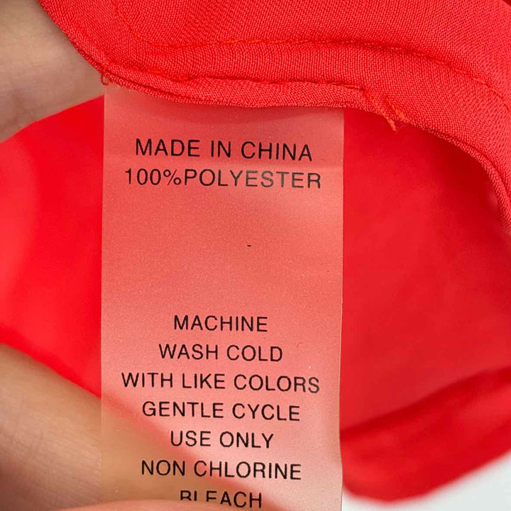 Size 10 CHAUS Red Skirt