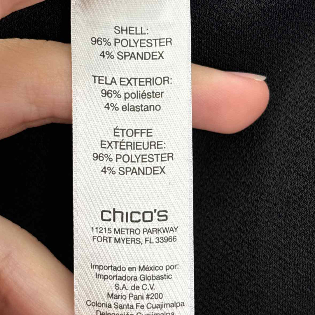 Size XL Chico's Black Dress