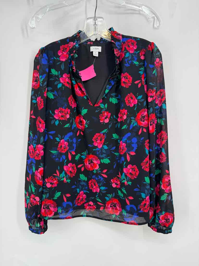 Size L J Crew Black Shirt