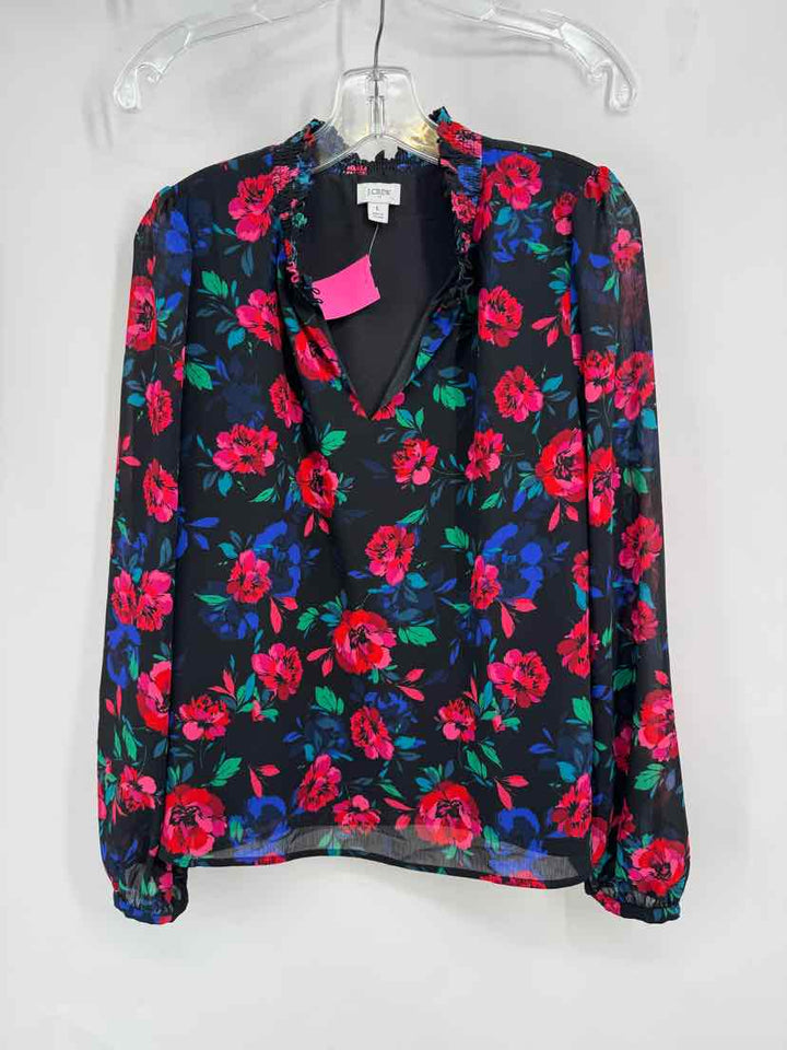 Size L J Crew Black Shirt