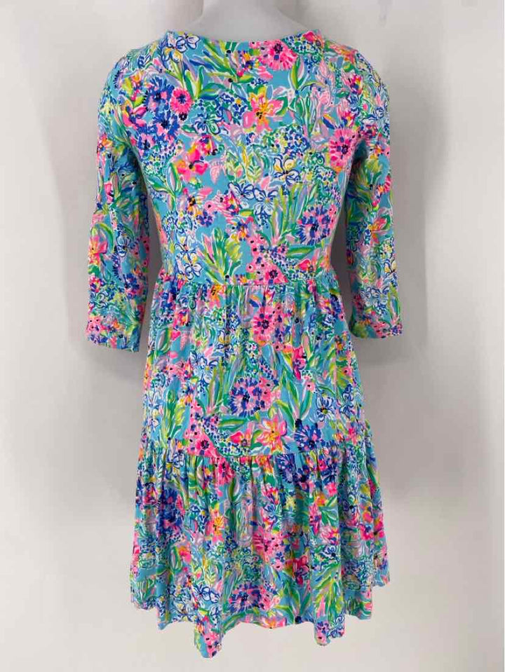 Size XS Lilly Pulitzer Blue Print Dress