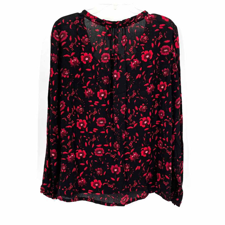 Size M VELVET Black Shirt