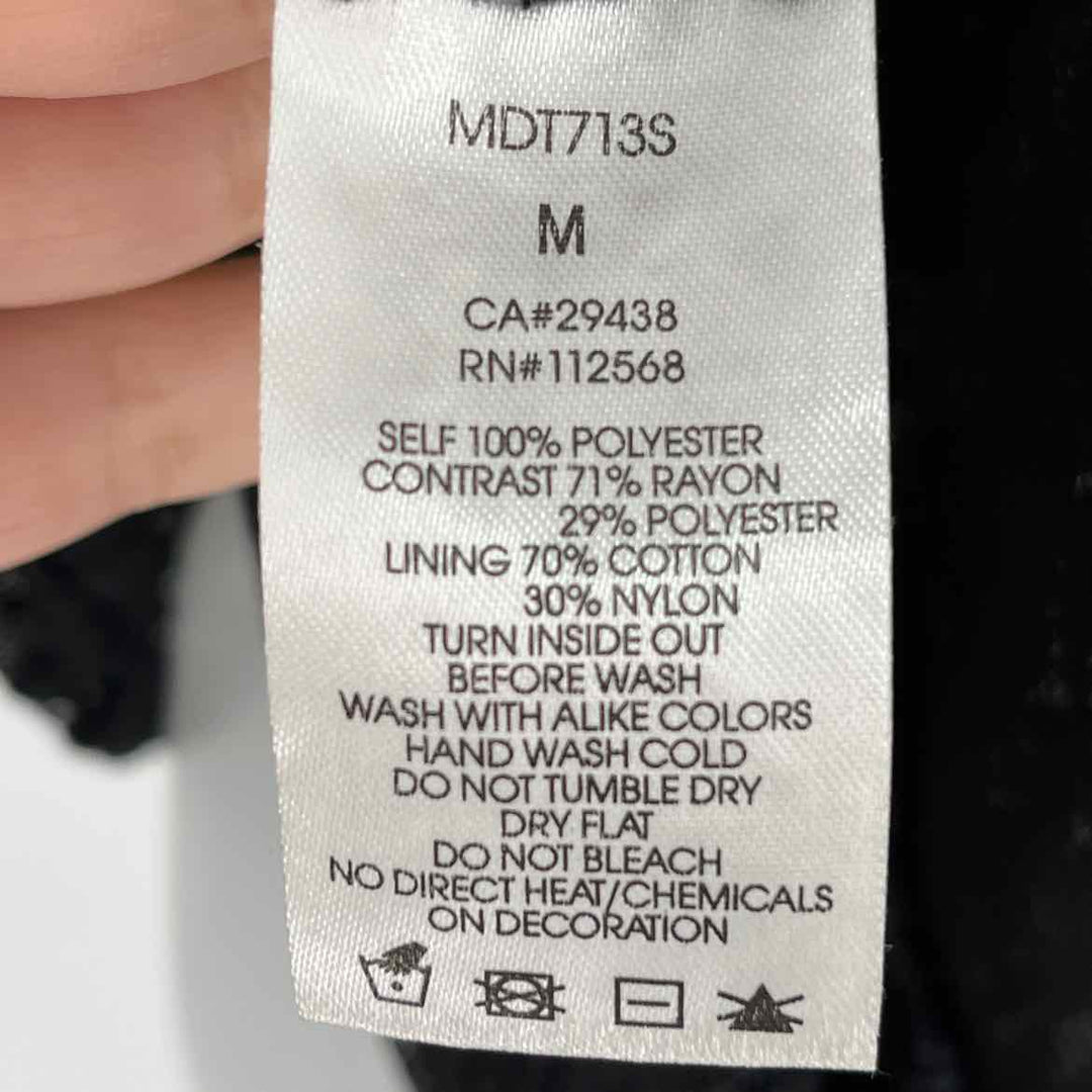 Size M MISS ME Black Shirt