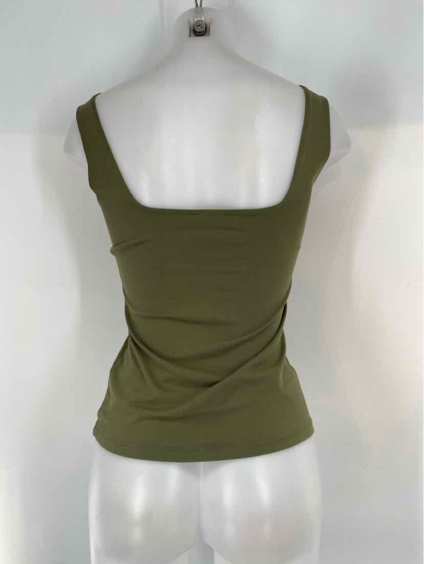 Size M FREE PEOPLE Green Shirt