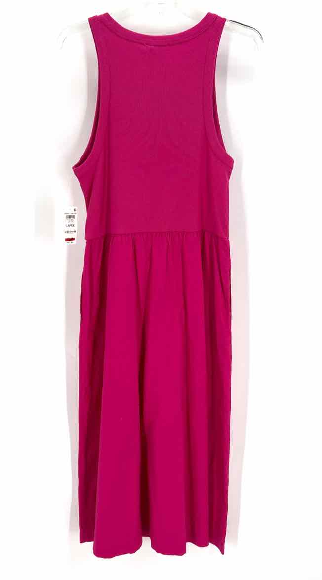Size L ON 34TH Magenta Dress