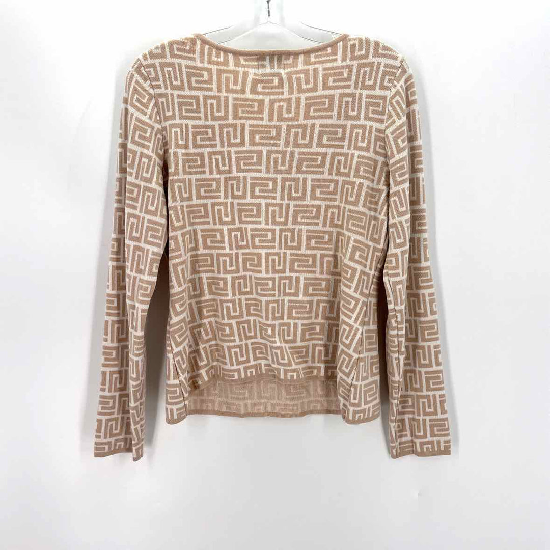 Size XL Tan Knit Sweater