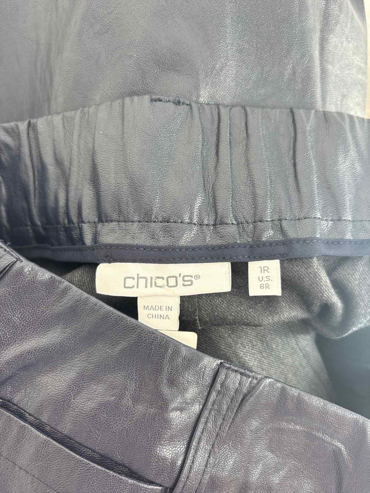 Size 8 Chico's Navy Pants