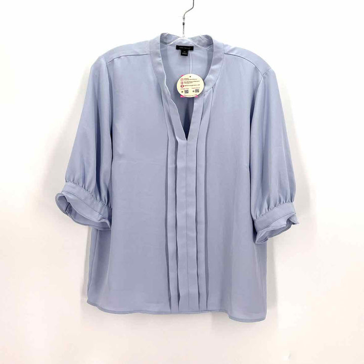 Size Petite Ann Taylor Light Blue Shirt