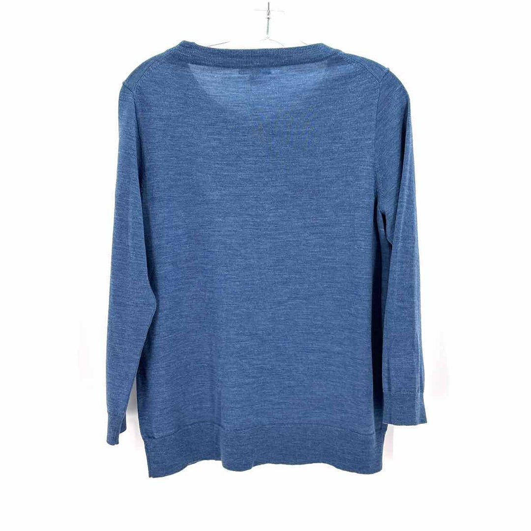 Size L J Crew Blue Sweater