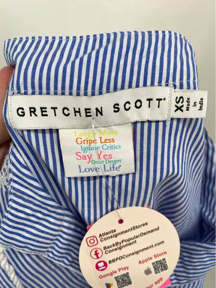 Size XS Gretchen Scott Blue Dress
