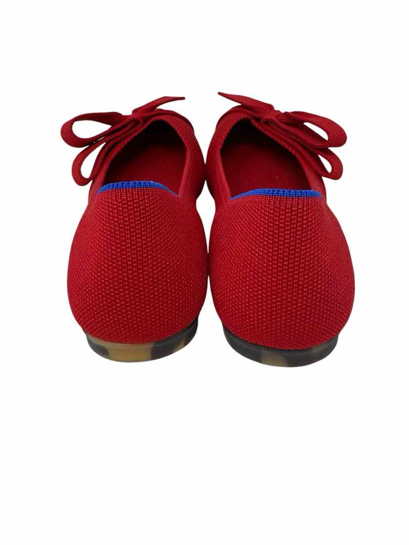 Shoe Size 8 ROTHY'S Red Flats