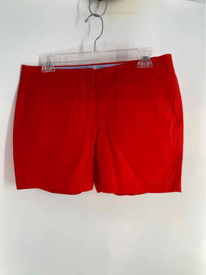 Size 6 J Crew Red Shorts