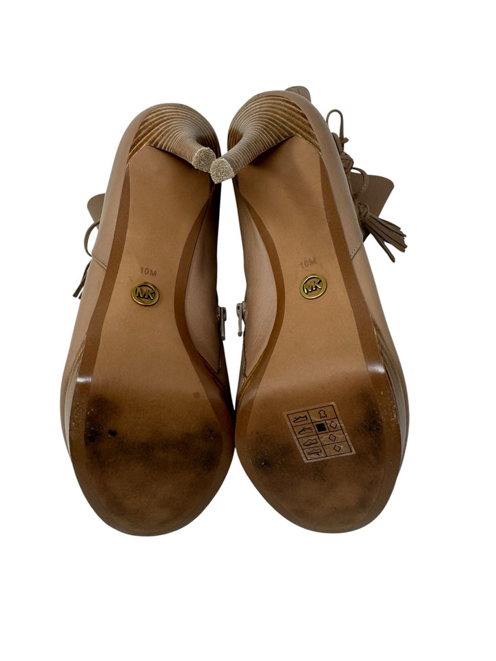 Shoe Size 41 Michael Kors Tan Leather Boots