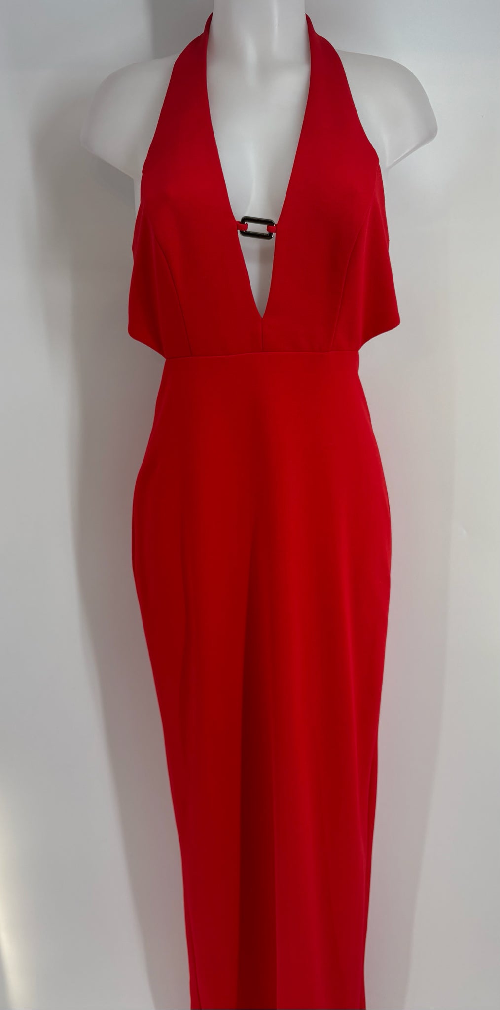 Size M ABS Red Dress