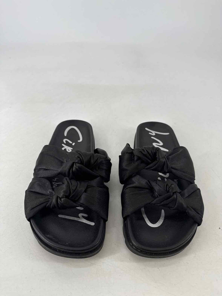 Shoe Size 7.5 Sam Edeleman Black Sandals