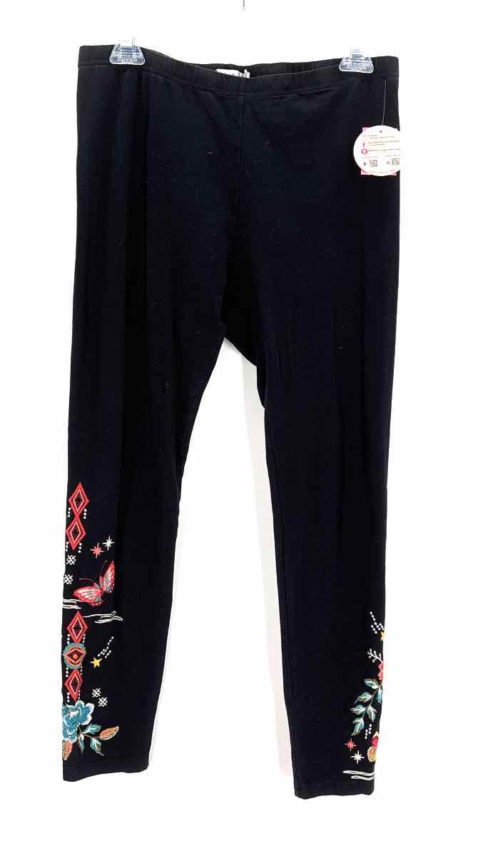 Size M Johnny Was Black Pants