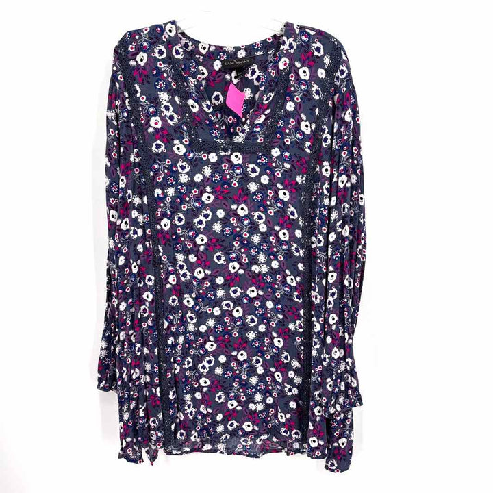 Size 26/28 LANE BRYANT Blue Shirt