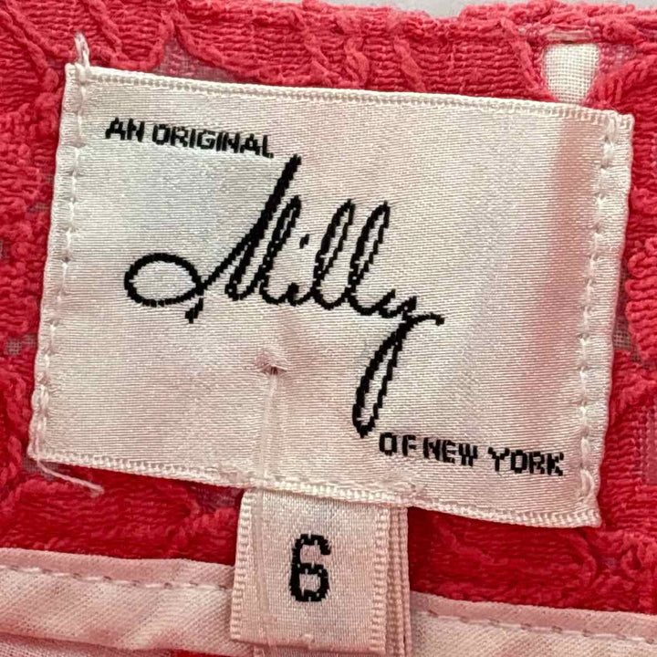 Size 6 MILLY Pink Shorts