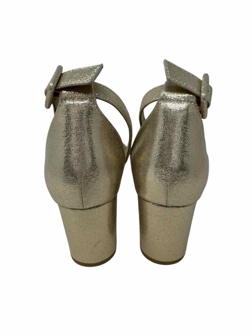 Shoe Size 9 ROUGE Gold Heels